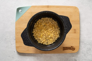 Гороховый суп с тофу