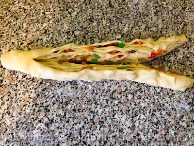 Кулич краффин с цукатами Кулич краффин с цукатами