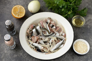 Тюлька в духовке Тюлька в духовке