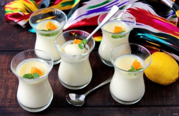 Лимонный поссет