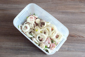 Шашлык с майонезом и лимоном Шашлык с майонезом и лимоном