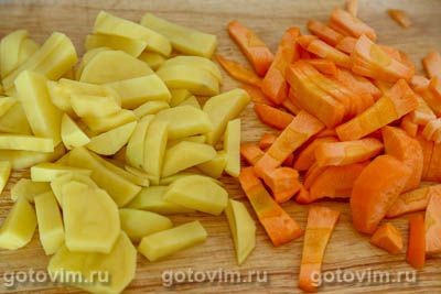 Гуляш из утиных желудков Гуляш из утиных желудков