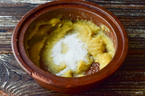 Яблочный флан Яблочный флан