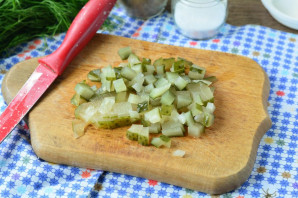 Салат с бужениной и кукурузой Салат с бужениной и кукурузой