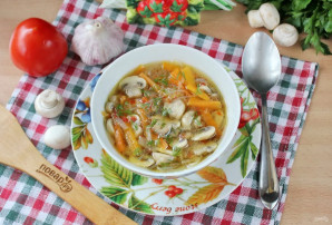 Суп со стеклянной лапшой Суп со стеклянной лапшой