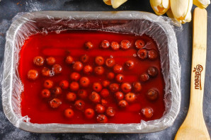 Вишневое компоте для торта