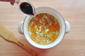 Суп со стеклянной лапшой Суп со стеклянной лапшой