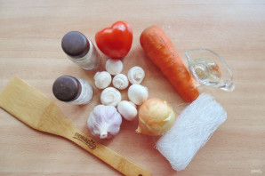 Суп со стеклянной лапшой Суп со стеклянной лапшой