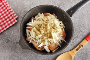 Чахохбили из курицы с болгарским перцем Чахохбили из курицы с болгарским перцем