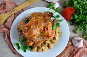 Курица "40 зубчиков чеснока"