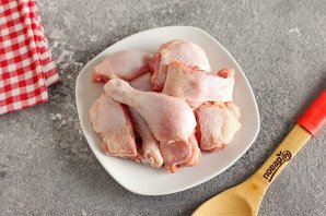 Чахохбили из курицы с болгарским перцем Чахохбили из курицы с болгарским перцем