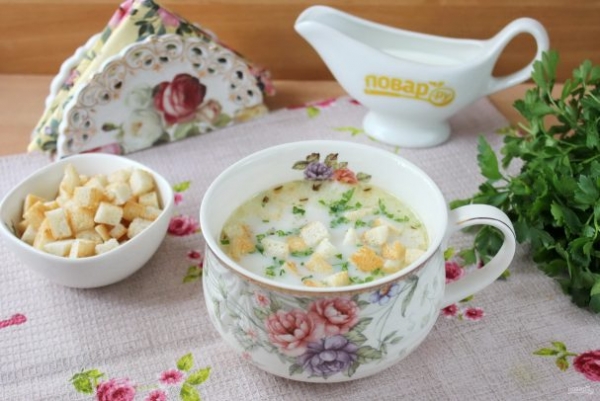 Сырный швейцарский суп Сырный швейцарский суп