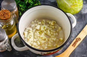 Молочный суп с капустой Молочный суп с капустой