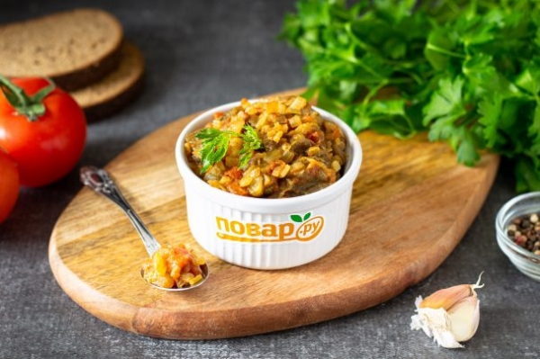 Баклажанная икра по-индийски Баклажанная икра по-индийски