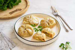 Вегетарианский момо Вегетарианский момо