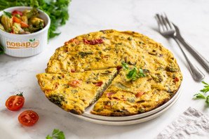 Веганская фриттата Веганская фриттата