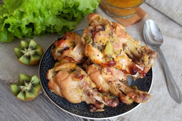 Индейка с киви Индейка с киви