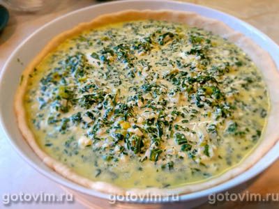 Пасхальный пирог с яйцами и зеленью Пасхальный пирог с яйцами и зеленью