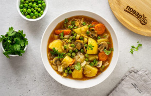 Овощное рагу без масла Овощное рагу без масла