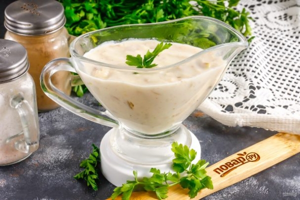 Сливочно-имбирный соус Сливочно-имбирный соус