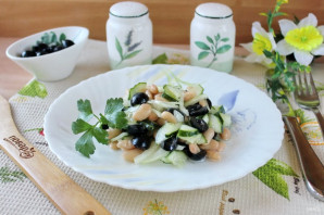 Салат "Джульетта" с фасолью Салат "Джульетта" с фасолью