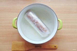 Домашняя ветчина в пакете Домашняя ветчина в пакете