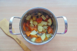 Тыквенный суп-пюре с шампиньонами Тыквенный суп-пюре с шампиньонами