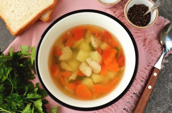 Суп из речных окуней Суп из речных окуней