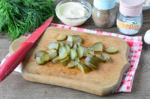 Салат "Остренькие крабы" Салат "Остренькие крабы"