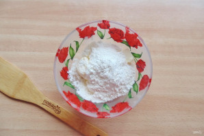 Яблочный пирог с белковым кремом Яблочный пирог с белковым кремом