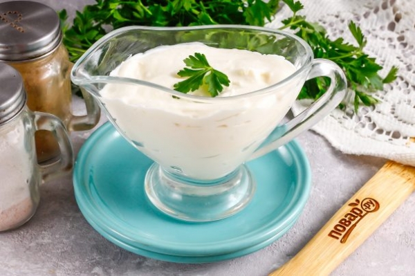 Соус "Шантильи" Соус "Шантильи"