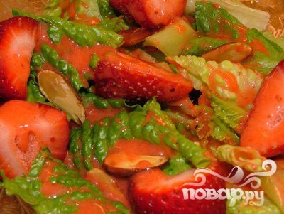 Клубничная заправка для салатов Клубничная заправка для салатов
