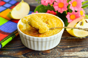 Яблочный флан Яблочный флан