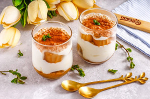 Десерт "А-ля тирамису" Десерт "А-ля тирамису"