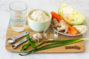 Вегетарианский момо Вегетарианский момо