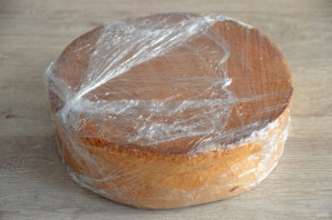 Бисквитный торт с вареной сгущенкой Бисквитный торт с вареной сгущенкой