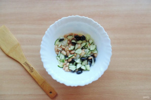 Салат "Джульетта" с фасолью Салат "Джульетта" с фасолью