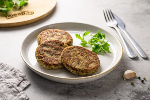 Котлеты из нута с грибами Котлеты из нута с грибами