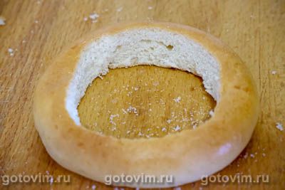 Фаршированные бублики с колбасой и сыром в духовке Фаршированные бублики с колбасой и сыром в духовке