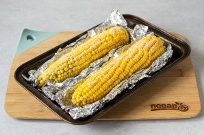 Кукуруза в духовке Кукуруза в духовке