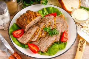 Буженина из говядины в фольге Буженина из говядины в фольге