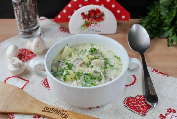 Сырный немецкий суп Сырный немецкий суп