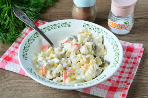 Салат "Остренькие крабы" Салат "Остренькие крабы"