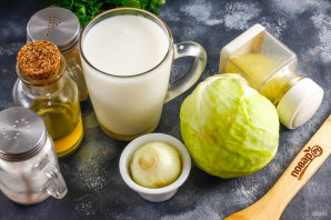 Молочный суп с капустой Молочный суп с капустой