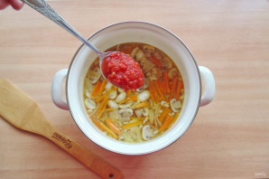 Суп со стеклянной лапшой Суп со стеклянной лапшой