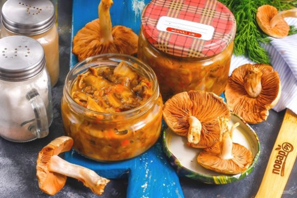 Икра из сыроежек Икра из сыроежек