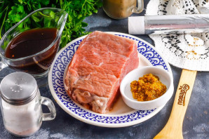 Буженина из говядины в фольге Буженина из говядины в фольге