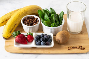 Смузи в тарелке Смузи в тарелке