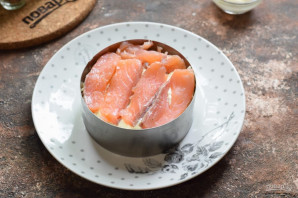 Салат с семгой и апельсинами Салат с семгой и апельсинами