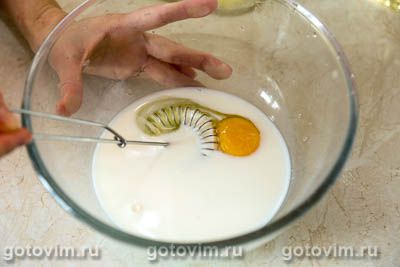 Запеканка из тертой картошки с мясными фрикадельками 